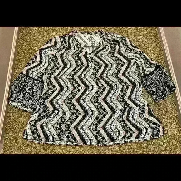 Pink & Black Cato‎ Blouse - Picture 1 of 5